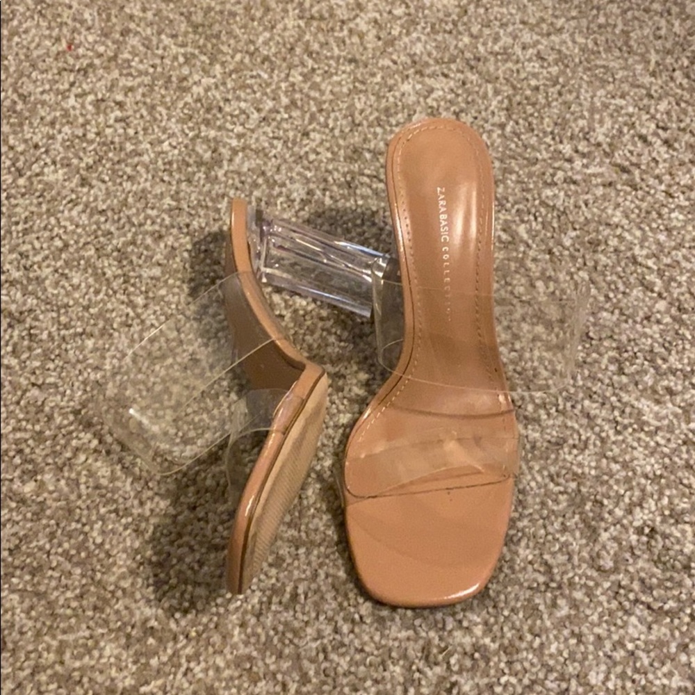 Clear Sandal Heels